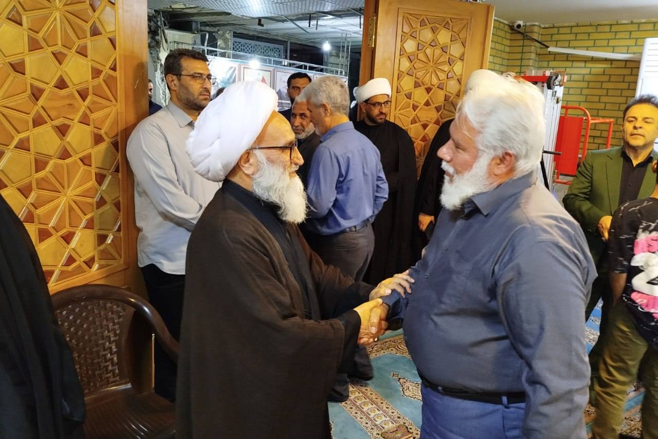 حضور مدیرعامل شرکت نیشکر هفت‌تپه در مراسم بزرگداشت امام شهید در حوزه علمیه الغدیر اهواز به میزبانی آیت الله دکتر محسن حیدری