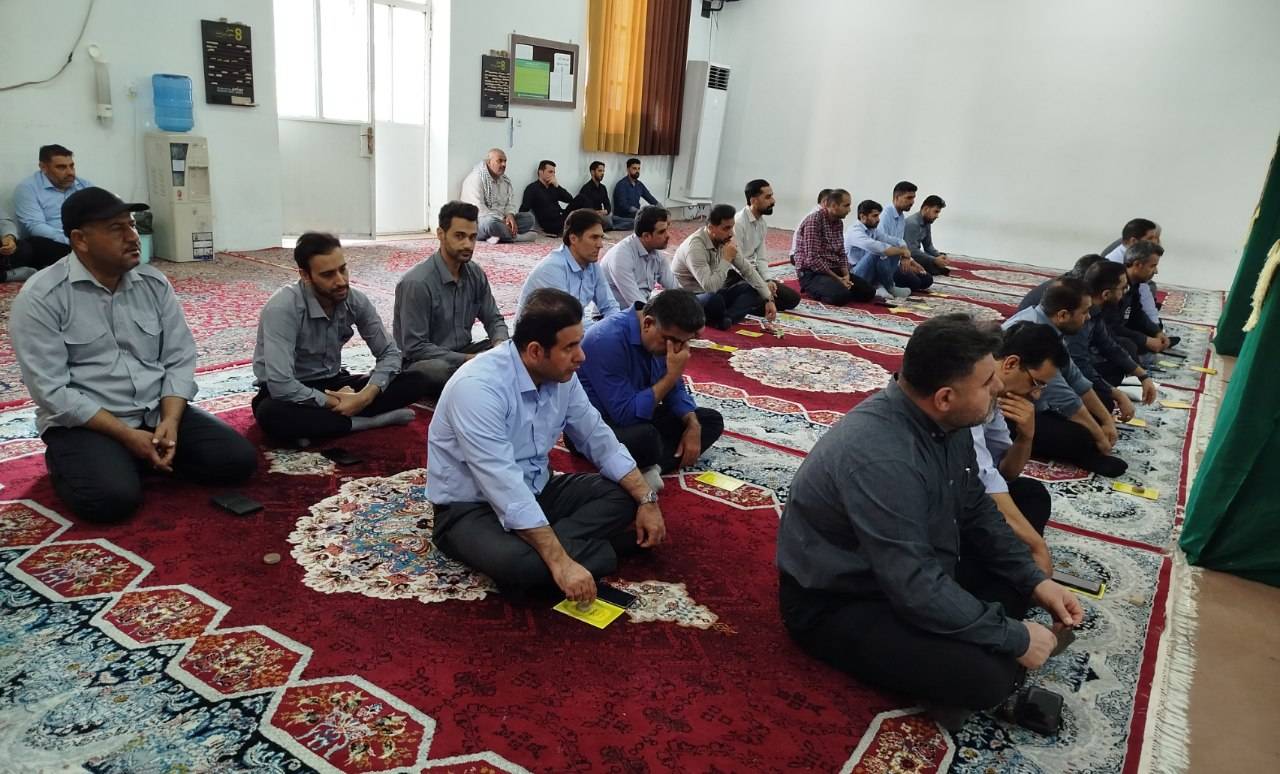 برگزاری مراسم سوگواری و زیارت عاشورا بمناسبت فرارسیدن ایام فاطمیه در شرکت کشت و صنعت نیشکر هفت‌تپه